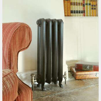 Gladstone-cast-iron-radiator-in-Farthing-bronze