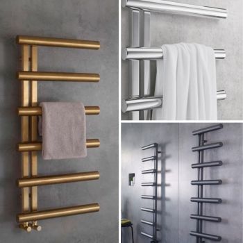Chime towel rail collage