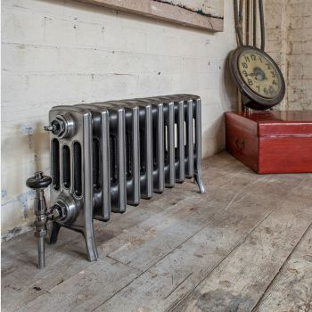 For 4 column polished cast iron radiator - 355mm high