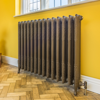 Liberty Cast iron radiator in Old Penny