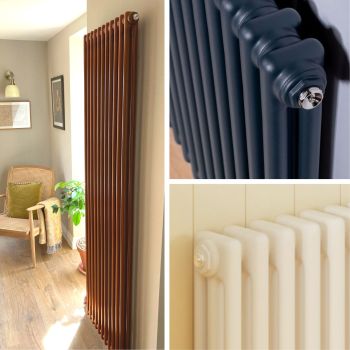 Traverse vertical column radiator