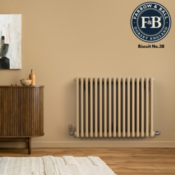 Feature Column radiator – 300mm - 1800mm high - Colour match to any paint