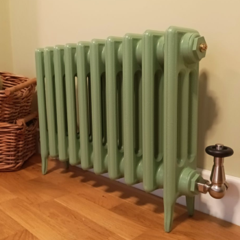 Victorian 3 Cast Iron Radiators - 450mm high